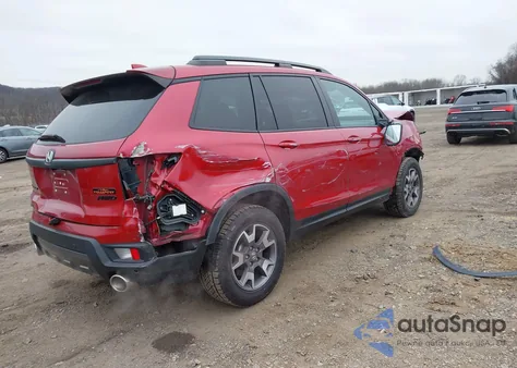 2022 Honda Passport Awd Trailsport from USA, damaged, VIN 5FNYF8H61NB006780